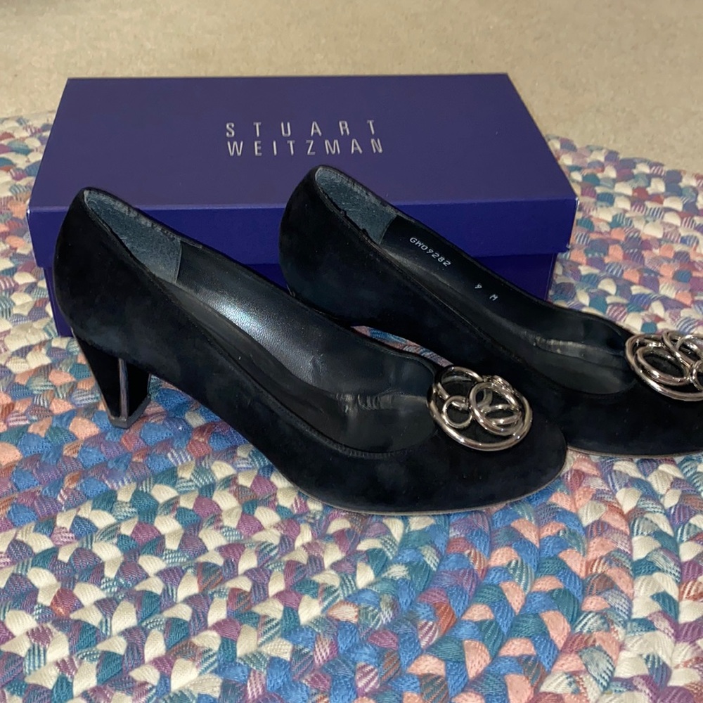 Stuart Weitzman Sahara Cosmos Heels